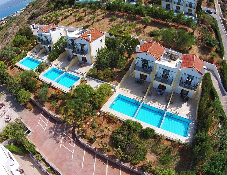 Golden Villas - Hotel Apartments & Villas ヘルソニソス エクステリア 写真
